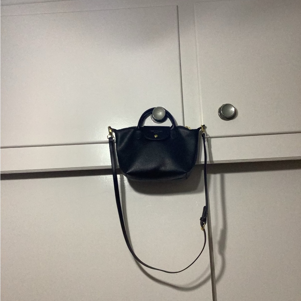 Black Leather Handbag